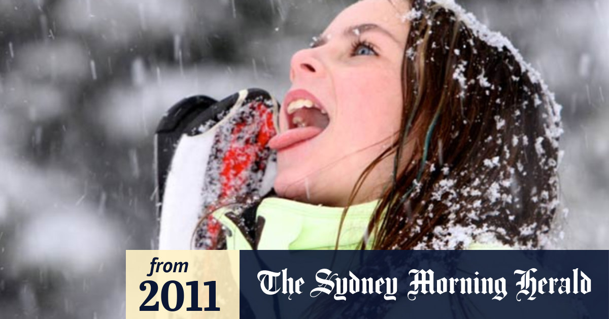 Video Dashing through the snow as season looms